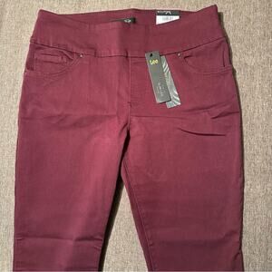 NWT Lee Women's Sculpting Slim Fit Leg Midrise Pull On Jean Fig Size 10